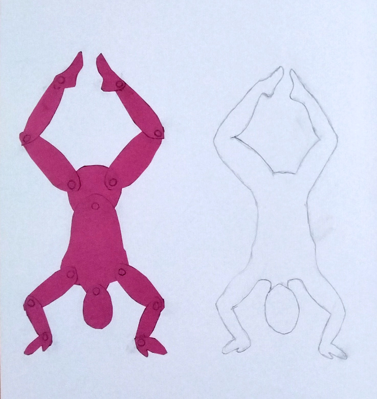 manichino DI CARTA